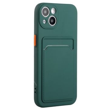 Kortholder cover til iPhone 14 - Midnatsgrøn