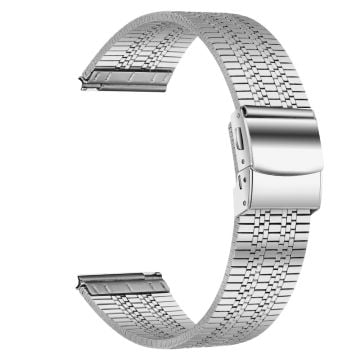 Garmin Vivomove Style / Garminmove Style Stainless Steel Watch Strap 20mm Wrist Band - Silver