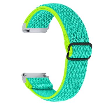 Garmin Vivomove Style / Garminmove Style 20mm Elastic Watch Strap Replacement Watchband - Yellow Green