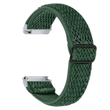 Garmin Vivomove Style / Garminmove Style 20mm Elastic Watch Strap Replacement Watchband - Army Green