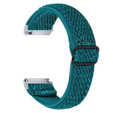 Garmin Vivomove Style / Garminmove Style 20mm Elastic Watch Strap Replacement Watchband - Stone Cyan