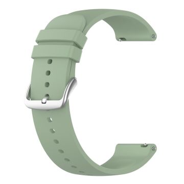 KALEBOL 20mm Silicone Strap for Huawei Watch GT 3 42mm / GT 3 Pro 43mm Round End Watch Band - Icy Lake Green