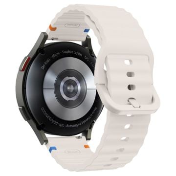 20 mm silikonerem Garminactive 5 / Garmin vivoactive 5 / Venu Sq Wave Design-urrem - Stjernelys