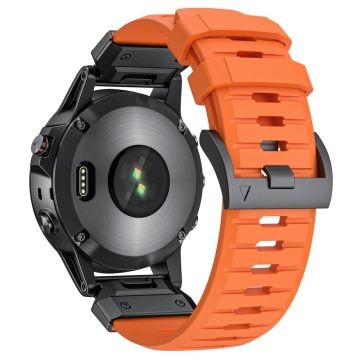 26mm Fluorubber Strap Garmin Fenix 8 51mm / Enduro 3 / Instinct 2X Universal Watch Band - Orange