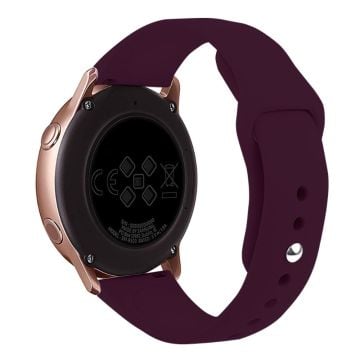 KALEBOL KLB-DKGJ-001 Samsung Galaxy Watch3 45mm / Garmin Venu 3 Watch Strap 22mm Silicone Band - Søen Vinrød