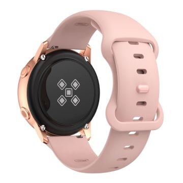 KALEBOL KLB-HDKGJ-001 Samsung Galaxy Watch 22mm silikonearmbånd med sommerfuglespænde - Lyserød