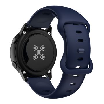 KALEBOL KLB-HDKGJ-001 Samsung Galaxy Watch6 Classic 43mm / 47mm Watch Band 20mm Silicone Strap - Midnatsblå