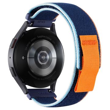 KALEBOL KLB-YJNLHH-001 Samsung Galaxy Watch3 45mm / Huawei Watch GT4 46mm Wristband Sport Strap 22mm - Marine Blå