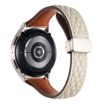 Samsung Galaxy Watch3 45mm / Huawei Watch GT 4 46mm Urrem 22mm Ægte okselæderrem - Stjernelys