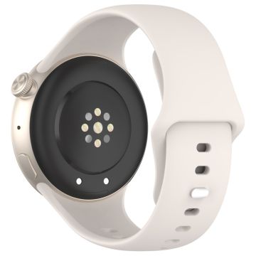 Vivo Watch 3 Silikone urrem Justerbar håndledsrem udskiftning - Officiel Hvid