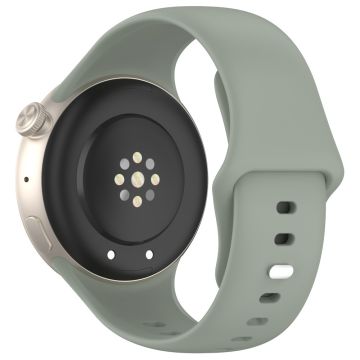 Vivo Watch 3 / iQOO Watch Håndledsrem Blød silikone Smart Watch Band - Grågrøn