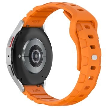 Huawei Watch GT 3 42mm / GT 3 Pro 43mm Silicone Band 20mm Armour Watchstrap Replacement - Orange