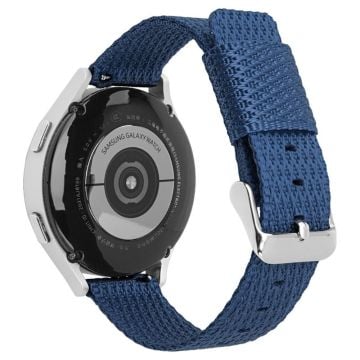 Huawei Watch GT 3 42mm / Watch GT 3 Pro 43mm Håndledsrem 20mm Texture Nylon Watchstrap - Safir / Safir