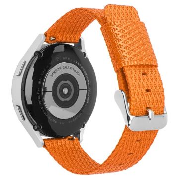 Huawei Watch GT 3 42mm / Watch GT 3 Pro 43mm Håndledsrem 20mm Texture Nylon Watchstrap - Orange / Orange