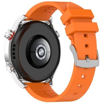 Garmin Venu 3 / Venu 2 / Vivoactive 4 22mm Watchband Komfortabel Fluorubber håndledsrem - Orange