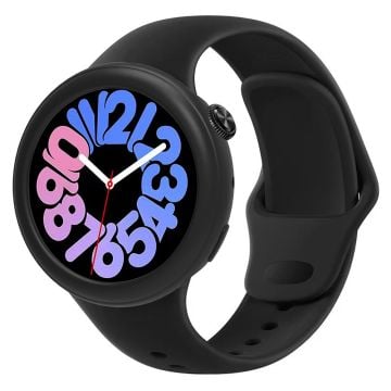 vivo Watch 3 Case Soft Silicone Protective Shell Frame Hollow-Out - Black