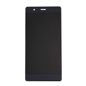 Huawei P9 OEM LCD skærm og digitizer Montage - Sort