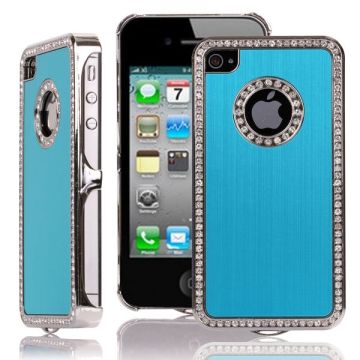 Jewel Silver Edge (guld) etui til iPhone 4/4S