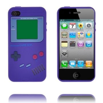 GameBoy (Lilla) iPhone 4 Cover