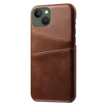 Dual Card iPhone 14 cover - Brun