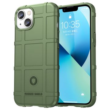 Rugged Shield etui - iPhone 14 - Grøn