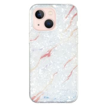 Marble design iPhone 14 cover - Hvid Marmor