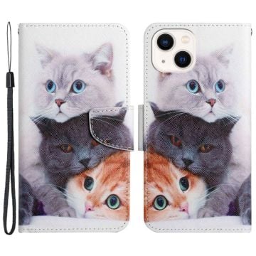 Wonderland iPhone 14 flip etui - Tre Katte