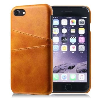 Etui med to kort - iPhone SE 2020 / 8 / 7 - Orange