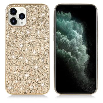 Glitter etui til iPhone 12 Mini - Guld