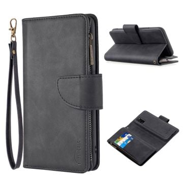 Premium Wallet Samsung Galaxy A41 etui - Sort