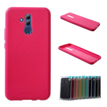 MERCURY GOOSPERY Huawei Mate 20 Lite style lux tektureret etui - Rosa