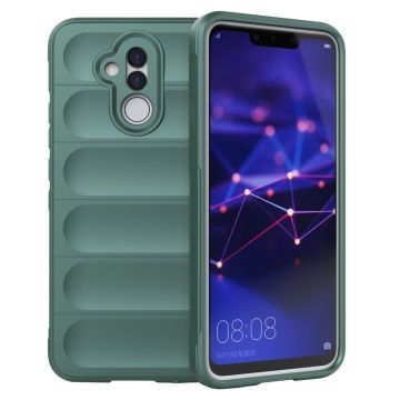 Blødt grebsformet cover til Huawei Mate 20 Lite - Grøn