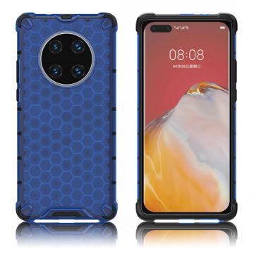 Bofink Honeycomb Huawei Mate 40 Pro Etui - Blå