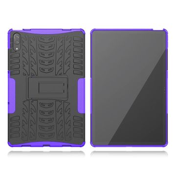 Lenovo Tab P11 Pro hybrid-etui i dækdesign - Lilla