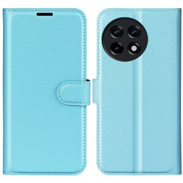 Klassisk OnePlus 11R / Ace 2 Flip Etui - Blå