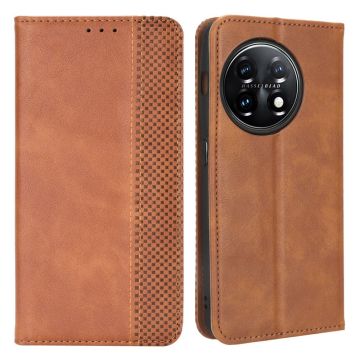 Bofink Vintage OnePlus 11R / Ace 2 Læder Etui - Brun