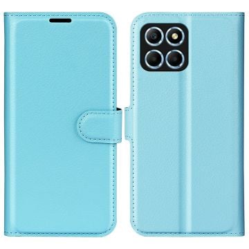 Klassisk Honor X8 Flip Etui - Blå