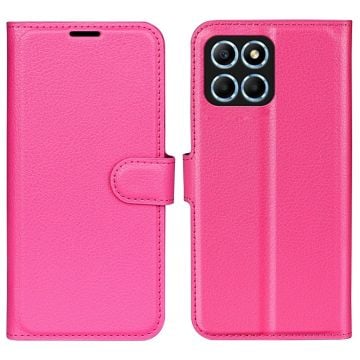 Klassisk Honor X8 Flip Etui - Rose