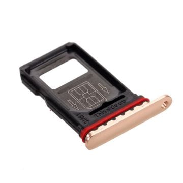 OnePlus 7 Pro OEM holder til dobbelt sim-kort - Guld