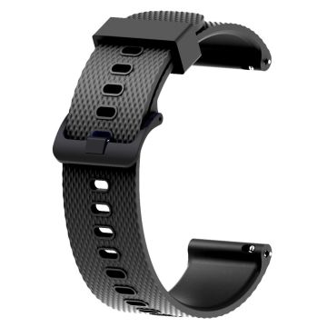 20mm Garmin Vivomove Luxe / Vivomove 3 / Vivomove style  / Venu silikone Urrem - Sort