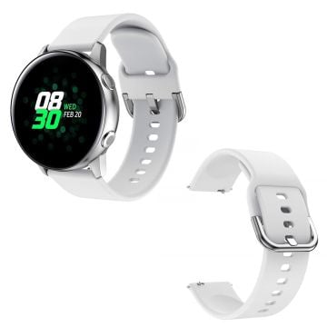 20mm Garmin Vivomove Luxe / Vivomove 3 / Vivomove style  / Venu holdbar silikone Urrem - Hvid