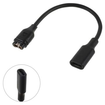 USB-C hurtigopladerkabel til Garmin-ur