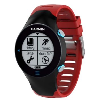 Garmin Forerunner 610 silikoneurrem - rød