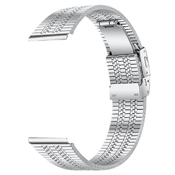 Garmin Vivoactive 4 Replacement Strap Stainless Steel Watch Band, Silver