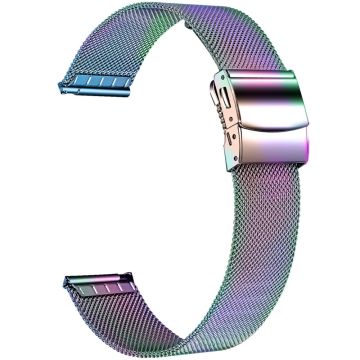 Samsung Galaxy Watch7 44mm / 40mm Metal Watch Strap Milanese Mesh Wrist Band with Folding Buckle - Multi-color