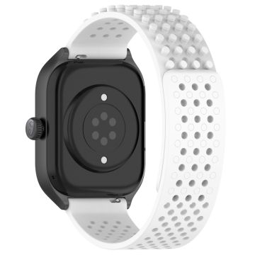 Garmin vivoactive 5 / GarminActive 5 / Venu Sq 2 Silikone Urrem 20mm Åndbar Urrem - Hvid