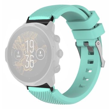 Suunto Spartan Sport Wrist HR Baro / Suunto 7 Watch Strap 24mm Twill Texture Flexible Band - Mint Green