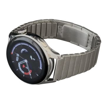 Samsung Galaxy Watch3 45mm / Huawei Watch GT 4 46mm bånd 22mm urrem i rustfrit stål - Stjernelys