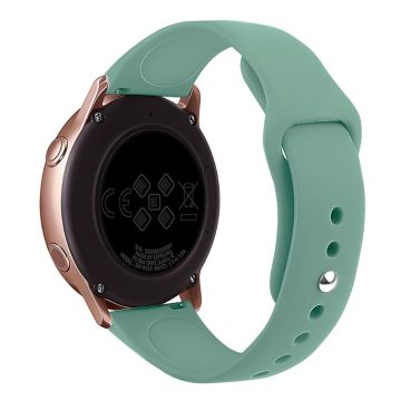 KALEBOL KLB-DKGJ-001 Samsung Galaxy Watch3 45mm / Garmin Venu 3 Watch Strap 22mm Silicone Band - Lake Kaktusgrøn