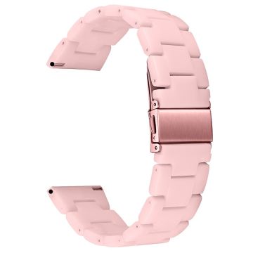 FITVII Resin Watch Band Waterproof Replacement Watch Strap - Pink